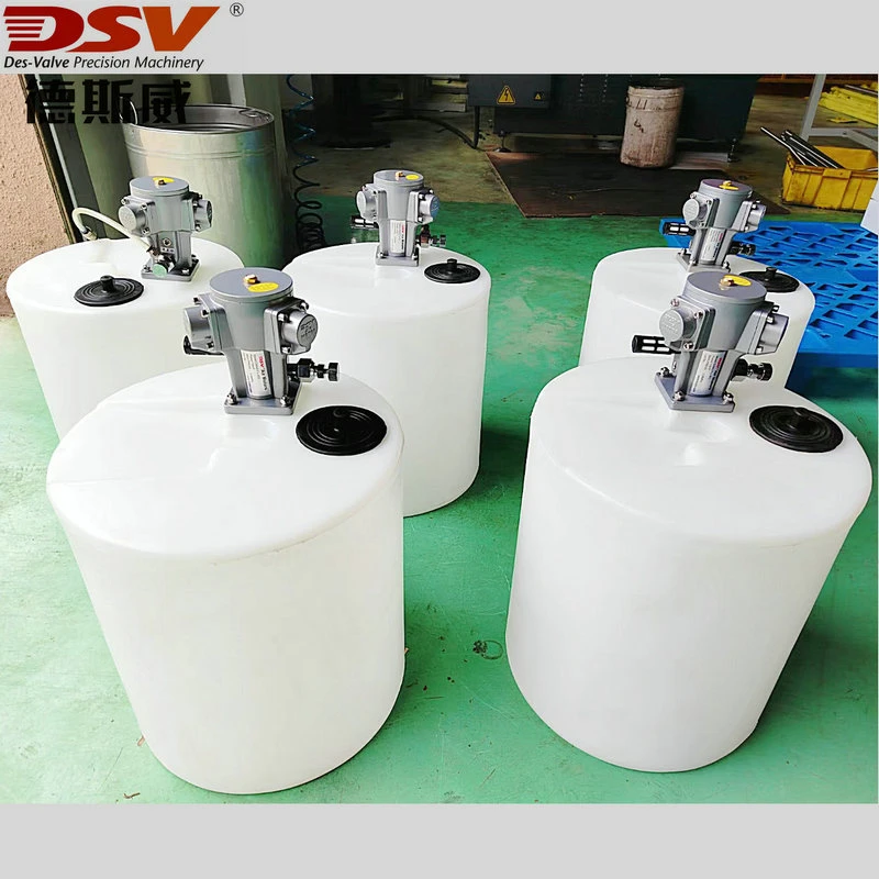 Plastic Mixing Tank With Agitator