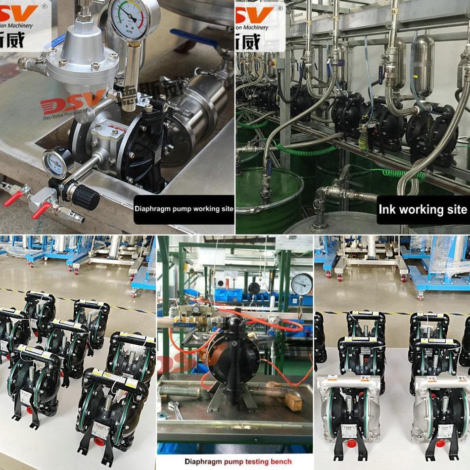 pneumatic operated diaphragm pump